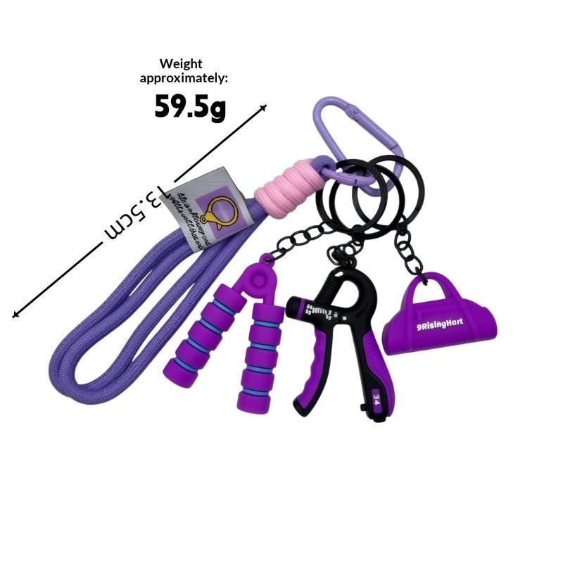 Health Wellness Gifts - /Vly/Collezione Fitness: Ciondolo Decorativo per Zaino