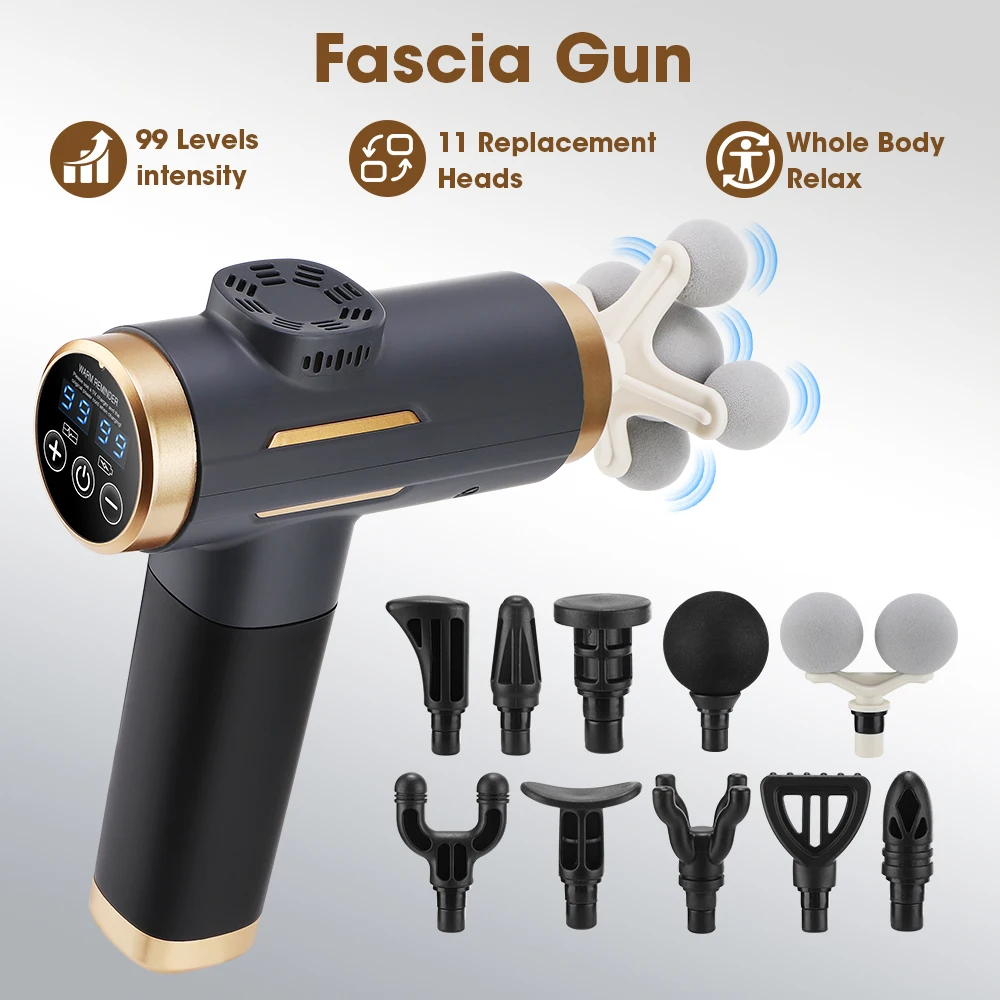 Scalp Massager Electric - Pistola Massaggiante Elettrica 24W, 99 Velocità