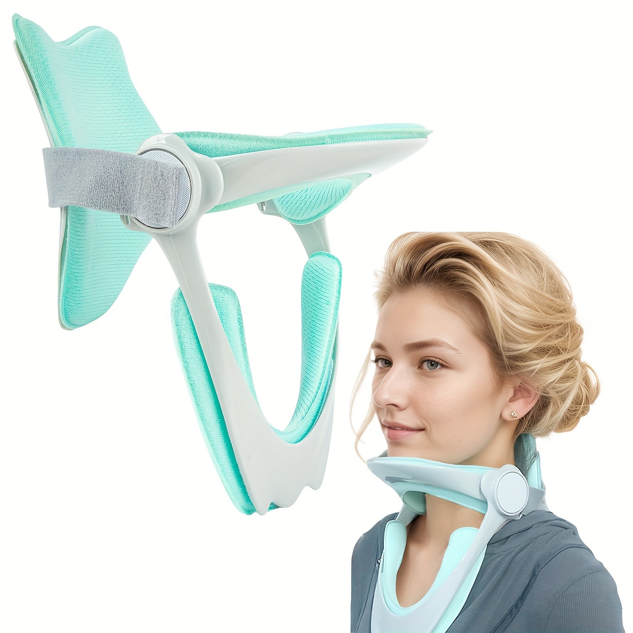 Neck Traction Pillow - Cuscino ergonomico di supporto per il