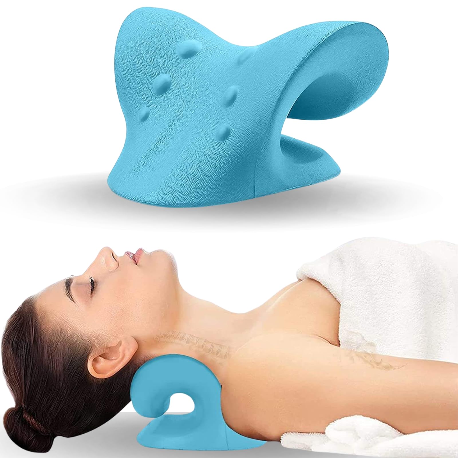 Neck Traction Pillow - Dispositivo di Trazione Cervicale Avanzato per