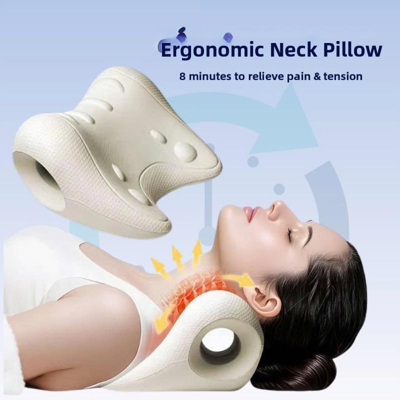 Neck Traction Pillow - Cuscino Massaggiante Ergonomico per Collo e