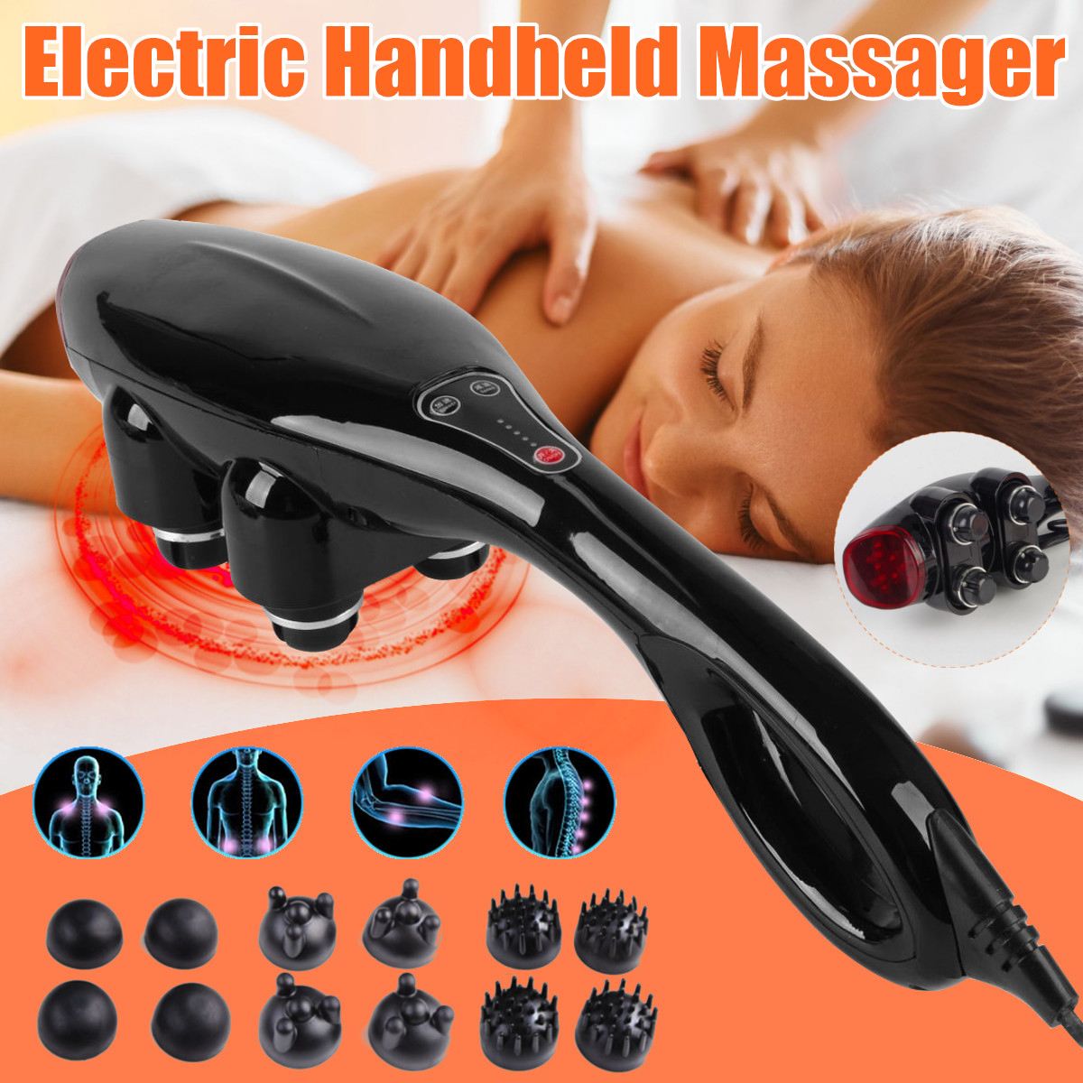 Massaggiatore, collo, vita e g - Scalp Massager Electric recensione e prezzo
