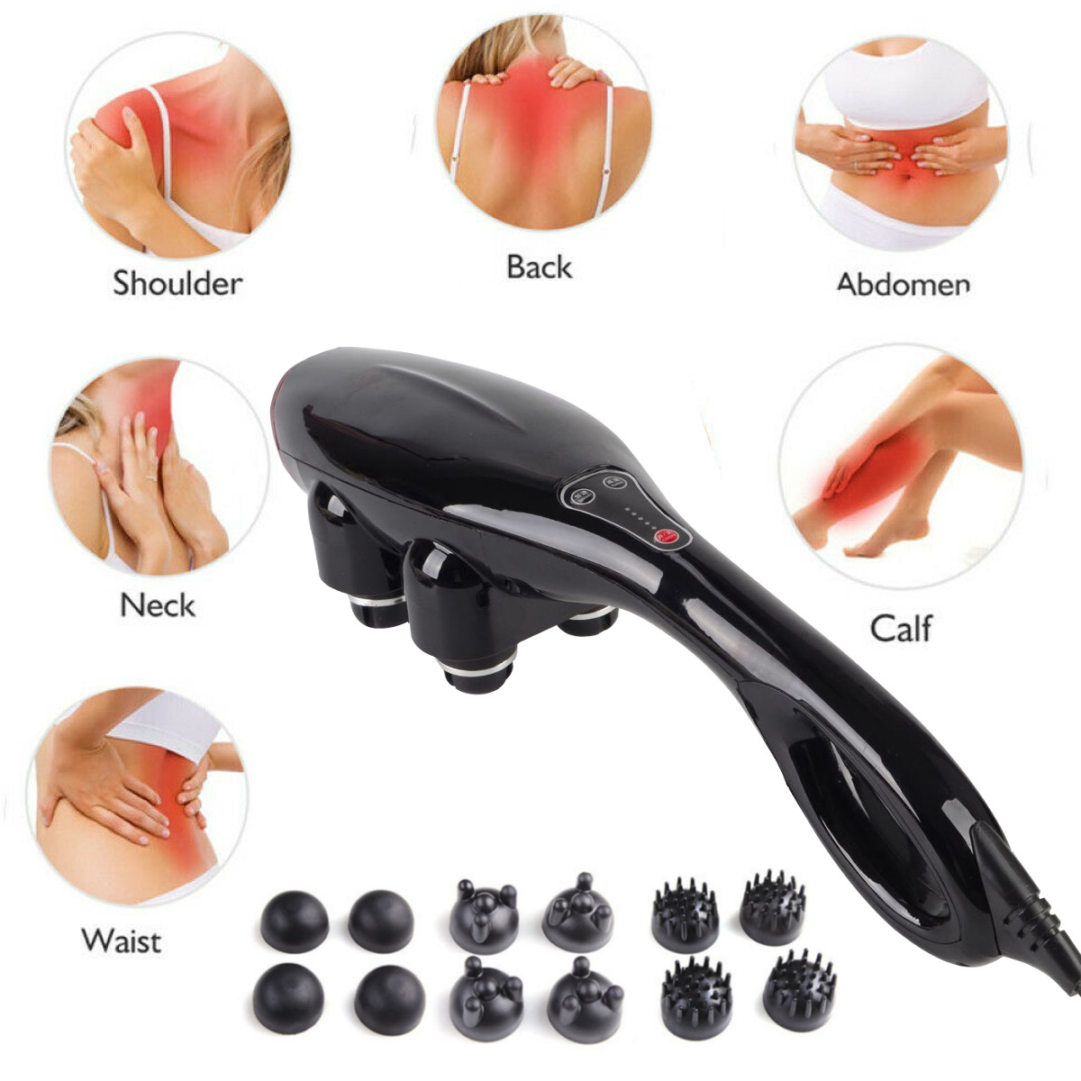 Massaggiatore, collo, vita e g - Scalp Massager Electric recensione e prezzo
