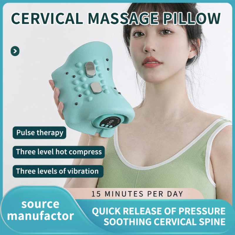 Cuscino Elettrico Riscaldato p - Neck Traction Pillow recensione e prezzo