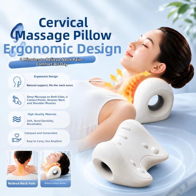 Cuscino Massaggiante Ergonomic - Neck Traction Pillow recensione e prezzo